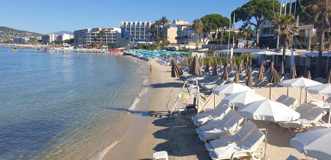 Spacieux 3 pièces avec parking à 400 m des plages Juan-les-Pins Exterior foto